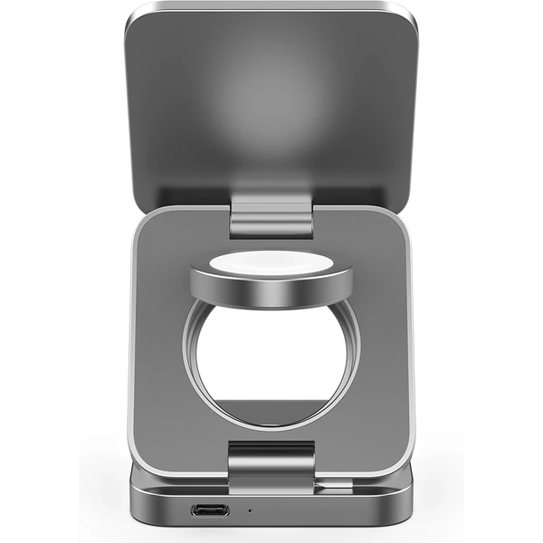 Cubenest S312 Pro 3v1 MagSafe bezdrôtová nabíjačka šedá - Nabíjačky - Obrázok Q1J6000601