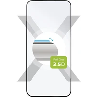 FIXED 2,5D Full-Cover tvrdené sklo Apple iPhone 15 čierne - Ochranné fólie a sklo