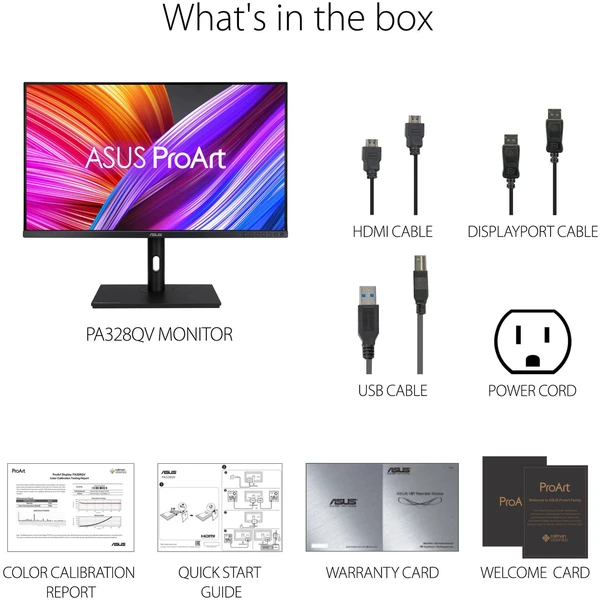 Asus ProArt Display PA328QV profesionálny monitor 32" - Monitory - Obrázok Q1X6000601