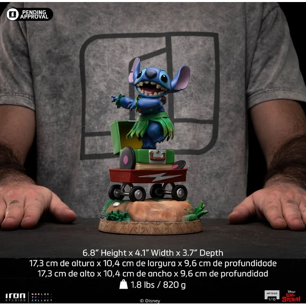 Soška Iron Studios Art Scale 1/10 Disney Classics - Stitch Hula Hula - Sochy a sošky - Obrázok Q1YK000K01