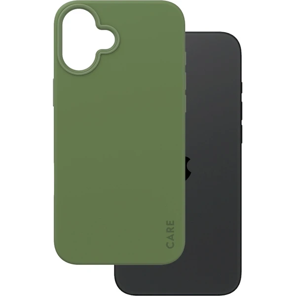 PanzerGlass® CARE kryt Apple iPhone 16 Plus MagSafe Fearlessly zelený - Puzdra - Obrázok Q208000P01