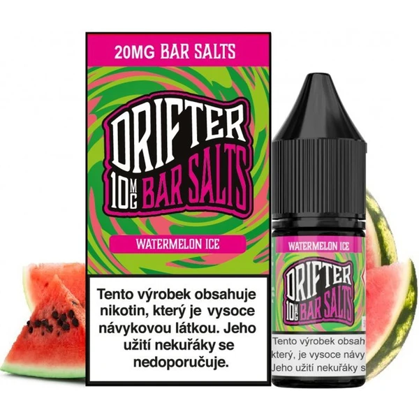 Liquid Drifter Bar Salts Watermelon Ice 10ml (20mg) - E-liquidy - Hlavný obrázok
