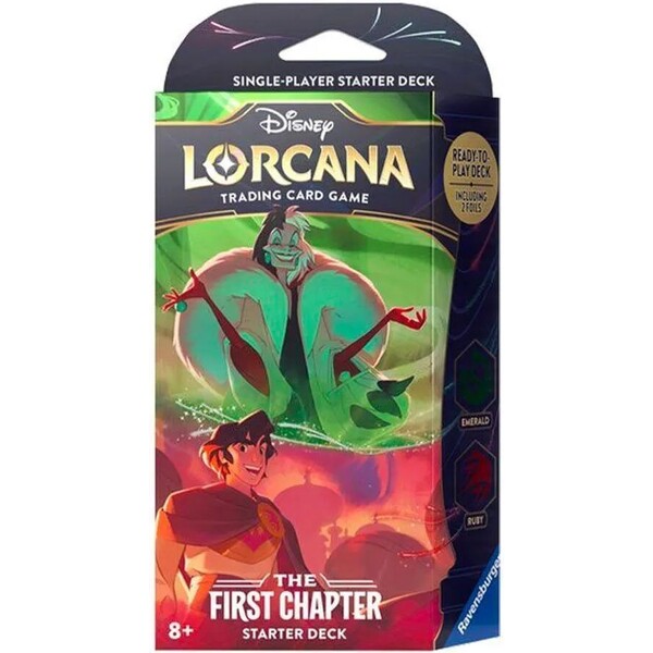 Disney Lorcana: First Chapter - Starter Deck Emerald & Ruby