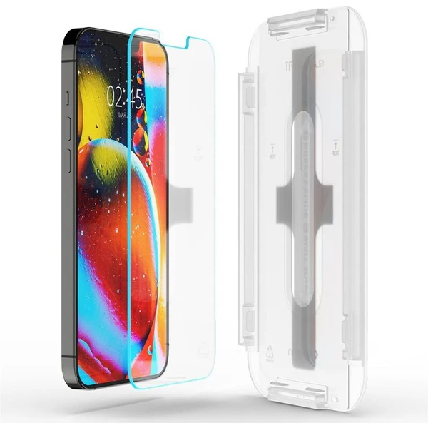Spigen Glas tR EZ Fit tvrdené sklo 2 ks iPhone 14 Plus/13 Pro Max číre - Ochranné fólie a sklo - Obrázok Q2EWF00101