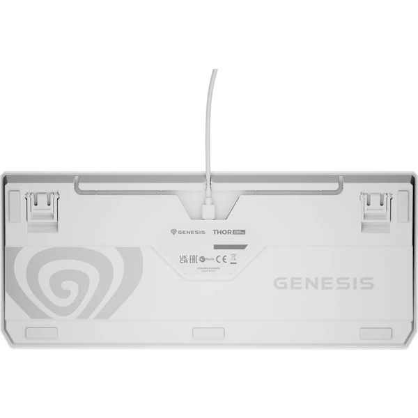 Genesis THOR 230 TKL RGB mechanická klávesnica biela Outemu Brown - Klávesnice - Obrázok Q2I5000O01