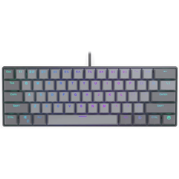 Endorfy Thock V2 Compact herná klávesnica šedá US - Klávesnice - Hlavný obrázok