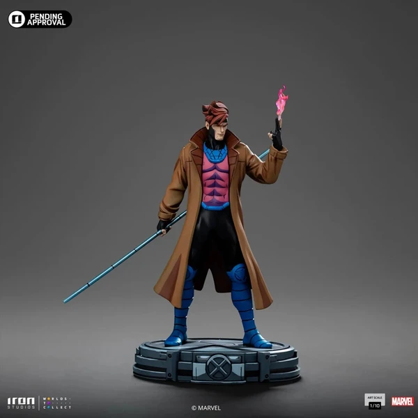 Soška Iron Studios Art Scale 1/10 Marvel: X-Men '97 - Gambit 23 cm - Sochy a sošky - Obrázok Q2Z9000K01