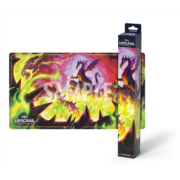 Disney Lorcana: Winterspell - Playmat Dragon Fire hracia podložka - Disney Lorcana TCG - Obrázok Q30R000K01