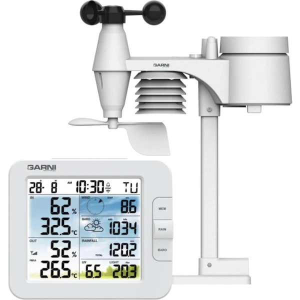 GARNI 925T Múdra meteorologická stanica biela - Meteorologické stanice - Hlavný obrázok