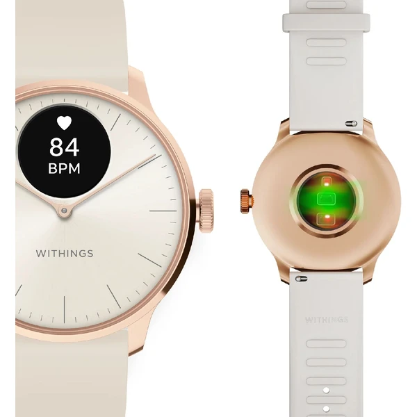Withings ScanWatch Light 37mm Sand - Inteligentné hodinky - Obrázok Q3E7000701