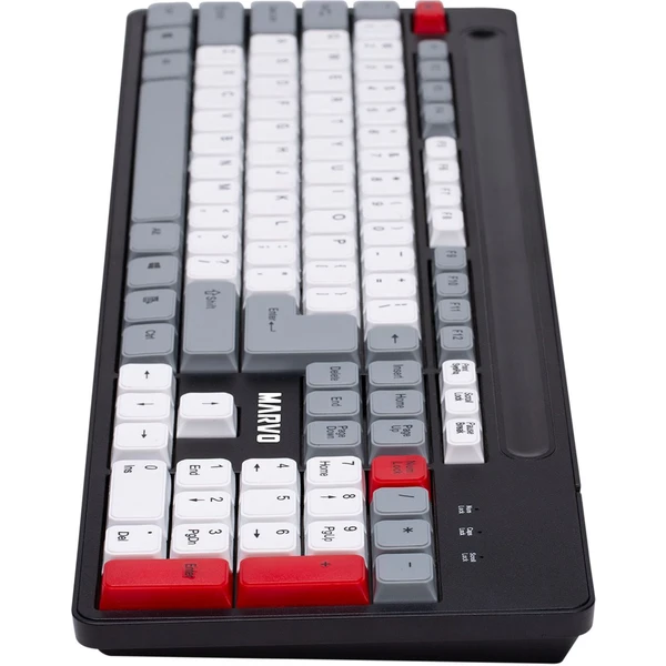 Marvo KB005 drôtová klávesnica (US) čierno-červená - Klávesnice - Obrázok Q3F2000O01