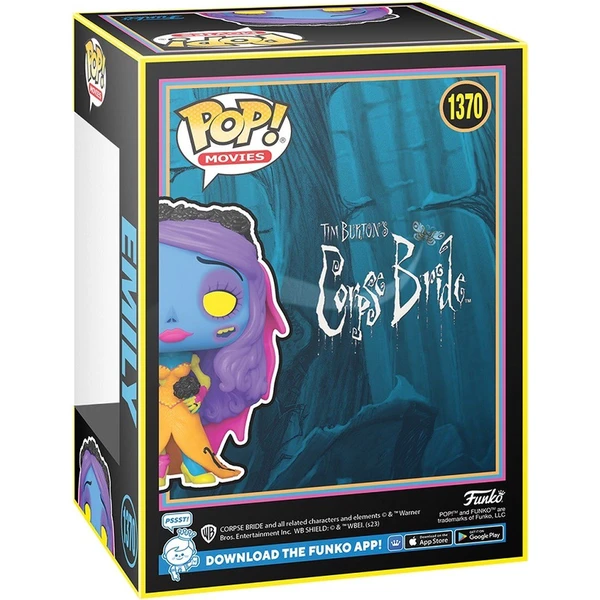 Funko POP! & Tee Box: Corpse Bride - Emily (BLKLT) L - Darčekové sady - Obrázok Q3L8000K01