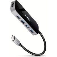AXAGON HMC-6H4A USB-C 6v1 húb - Dokovacie stanice