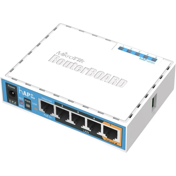 MikroTik RouterBOARD RB952Ui-5ac2nD hAP ac lite Access Point - Wi-Fi routery - Hlavný obrázok