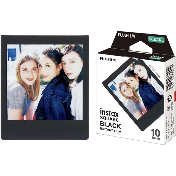Fujifilm Instax Square Black film (10 ks) - Filmy pre instantné fotoaparáty - Hlavný obrázok