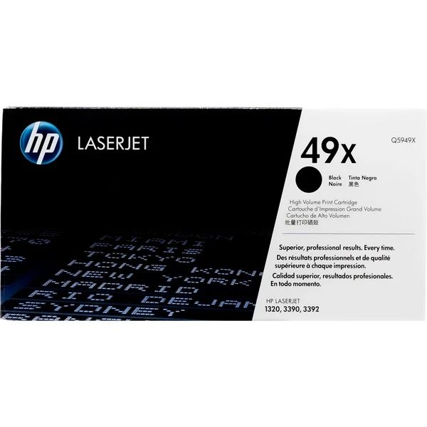 HP Q5949X č. 49X Čierna originálna - Tonery - Hlavný obrázok