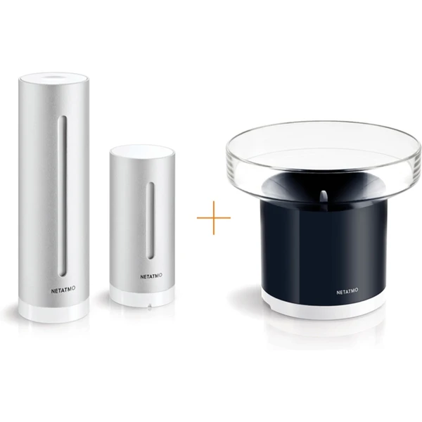 Netatmo Weather Station + Rain Gauge inteligentná meteostanica + zrážkomer - Meteorologické stanice - Hlavný obrázok