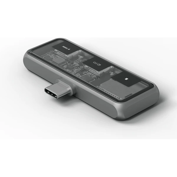 Satechi Mobile XR Hub s duálnym USB-C a microSD vesmírne šedý - USB huby - Obrázok Q4BF000O01