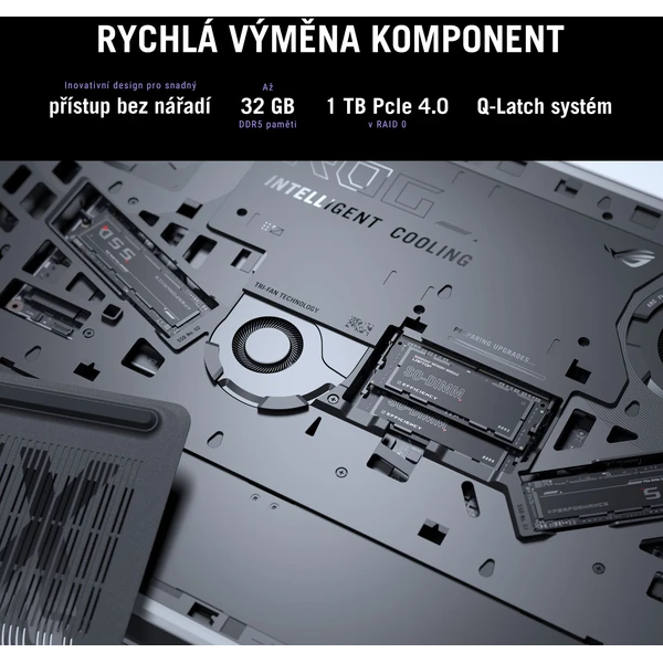 ASUS ROG Strix G16 (G615LW-NEBULA007W) RTX 5080 sivý - Notebooky - Obrázok Q4MD000J01