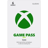 Microsoft Xbox Game Pass Core 6 mesiacov - Digitálne kredity