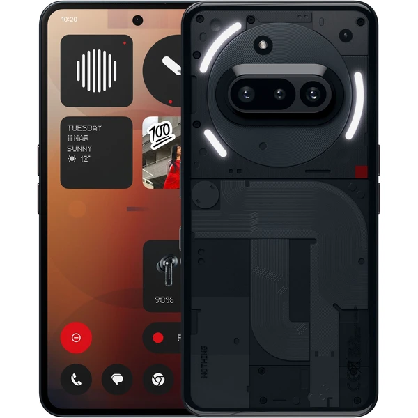 Nothing Phone (3a) 8GB/128GB čierny - Mobilné telefóny - Hlavný obrázok