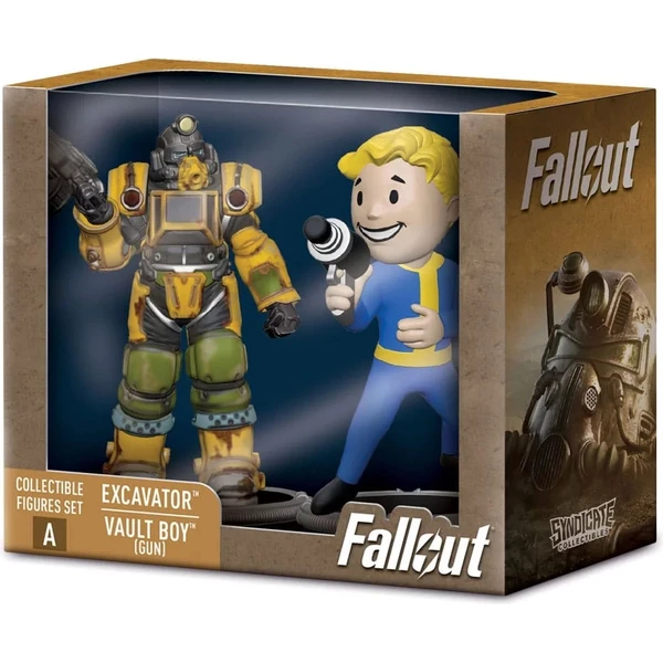 Set dvoch figutek Syndicate Collectibles Fallout - Excavator & Vault Boy (Set A) - Figúrky - Obrázok Q50F000P01