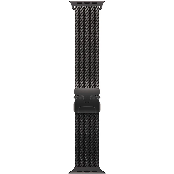 Apple Watch 49/46/45/44mm milánsky ťah z čierneho titánu stredný - Remienky - Obrázok Q51I000K01