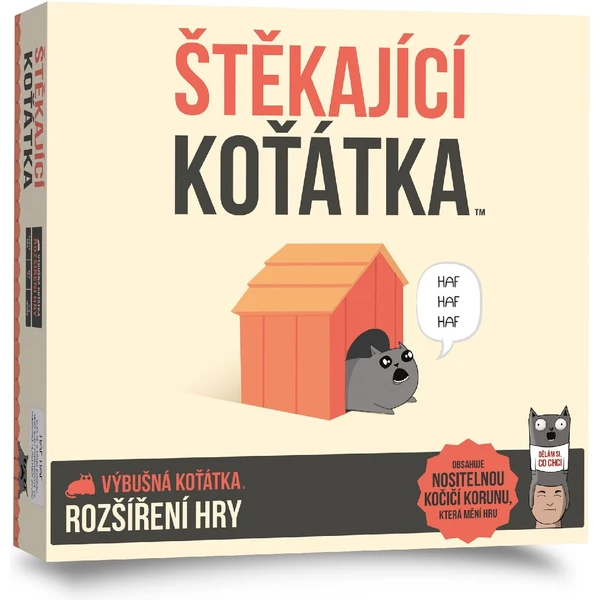 Výbušné mačiatka rozšírenie: Štekajúce mačiatka - Kartové hry - Hlavný obrázok