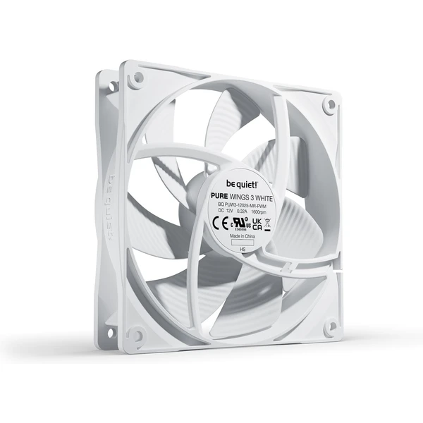 Be quiet! Pure Wings 3 120mm PWM biely - Ventilátory pre PC - Obrázok Q53B000L01