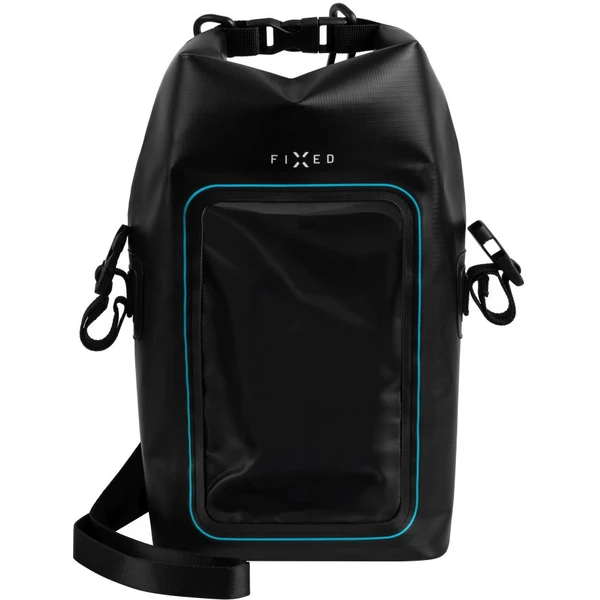 FIXED Float Bag 3L vodeodolný vak s vreckom pre mobilný telefón čierny - Puzdra - Obrázok Q555000N01