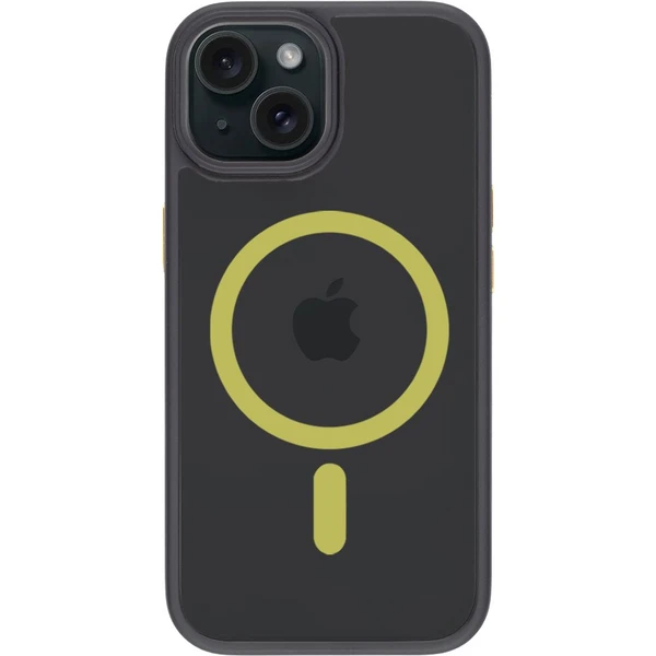 Tactical MagForce Hyperstealth 2.0 kryt iPhone 15 Black/Yellow - Puzdra - Obrázok Q555000P01