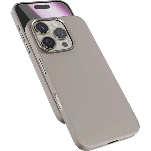 Epico Mag+ Silicone kryt pre iPhone 16 Pro Max béžový titán - Puzdra - Obrázok Q56C000L01