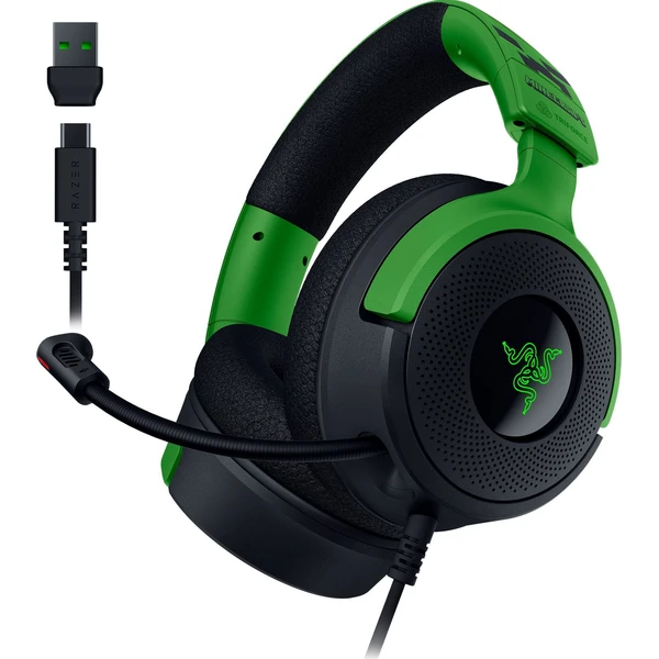 Razer Kraken V4 X Minecraft Ed. herné slúchadlá čierna - Slúchadlá - Obrázok Q5QD000J01