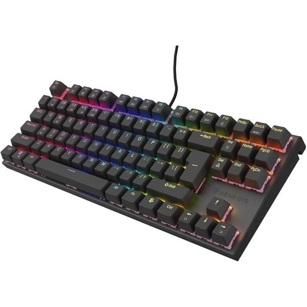 Genesis THOR 303 TKL Outemu Red mechanická klávesnica CZ/SK čierna - Klávesnice - Obrázok Q5S0000P01