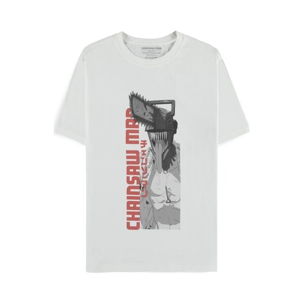 E-shop Tričko Difuzed Chainsaw Man - Vertical Logo L