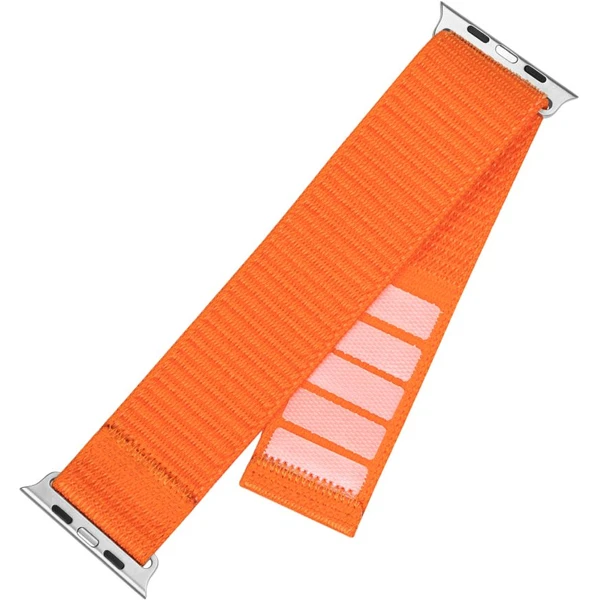 FIXED Nylon Sporty Strap remienok Apple Watch Ultra 49mm, oranžový - Remienky - Obrázok Q5W4000P01
