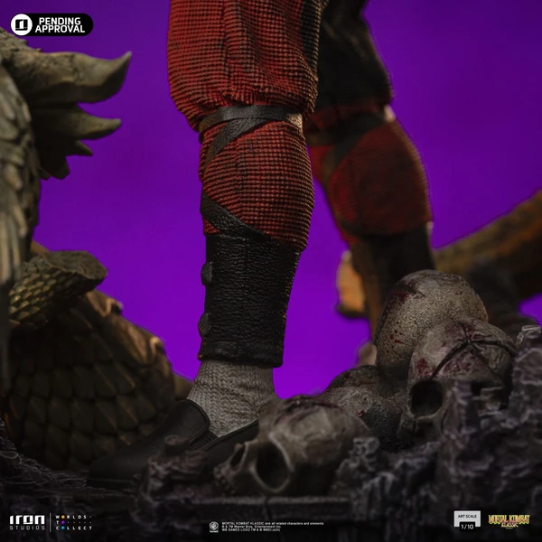 Soška Iron Studios Art Scale 1/10 Mortal Kombat - Liu Kang - Sochy a sošky - Obrázok Q5YA000L01