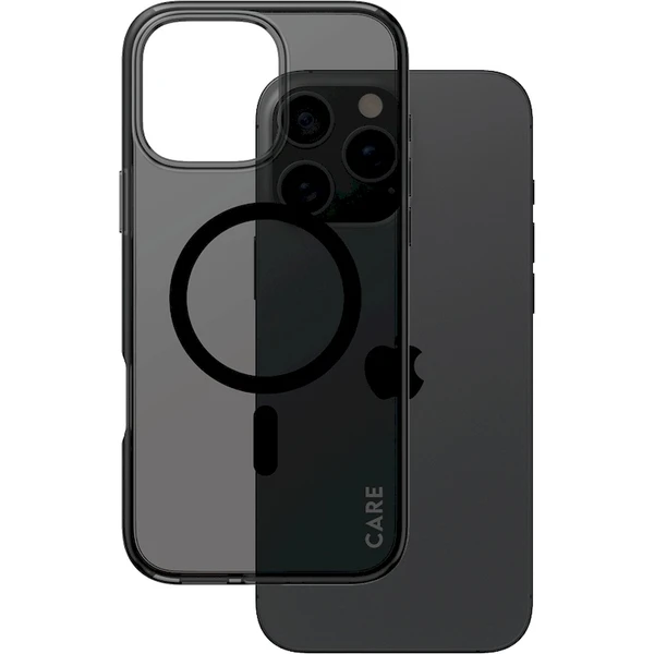 PanzerGlass® CARE kryt Apple iPhone 16 Pro Max MagSafe Smokey dymový/čierny - Puzdra - Obrázok Q608000P01