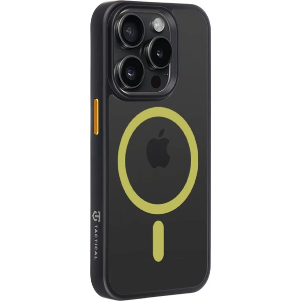 Tactical MagForce Hyperstealth 2.0 kryt iPhone 15 Pre Black/Yellow - Puzdra - Hlavný obrázok