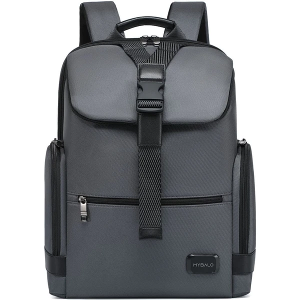 MyBalo Bangi priestranný batoh na notebook šedý - Batohy - Obrázok Q6AE000K01