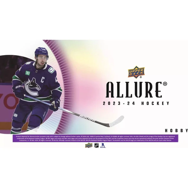Hokejové karty 2023-24 Upper Deck Allure Hockey Hobby Box - Hokejové karty - Obrázok Q6C6000P01