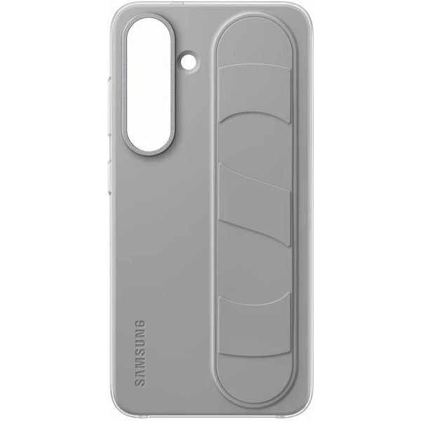 Samsung Standing Grip Case kryt s pútkom Galaxy S25 sivý - Puzdra - Obrázok Q6CC000J01