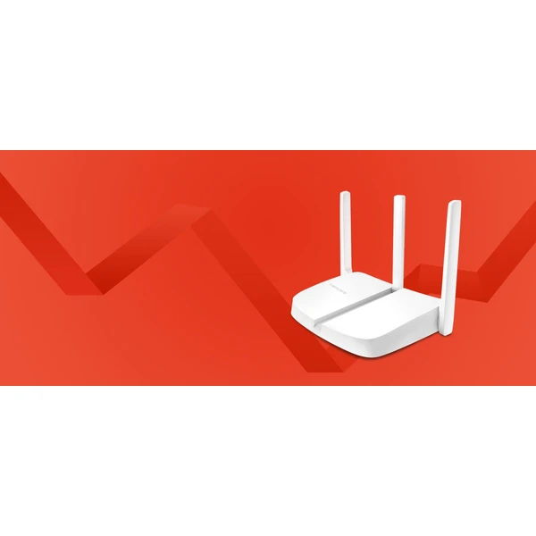 Mercusys MW305R Wi-Fi 4 smerovač biely - Wi-Fi routery - Obrázok Q6R7300401