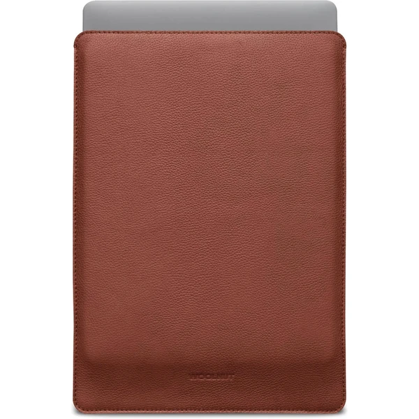 Woolnut kožené Sleeve púzdro pre 16" MacBook Pro hnedé - Puzdra - Hlavný obrázok