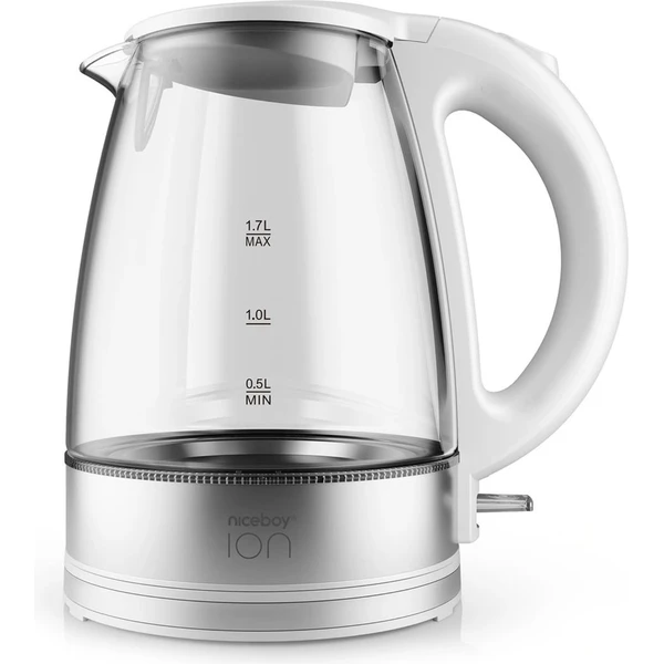 Niceboy ION Kettle K1 Crystal glass white - Rychlovarné konvice - Hlavný obrázok
