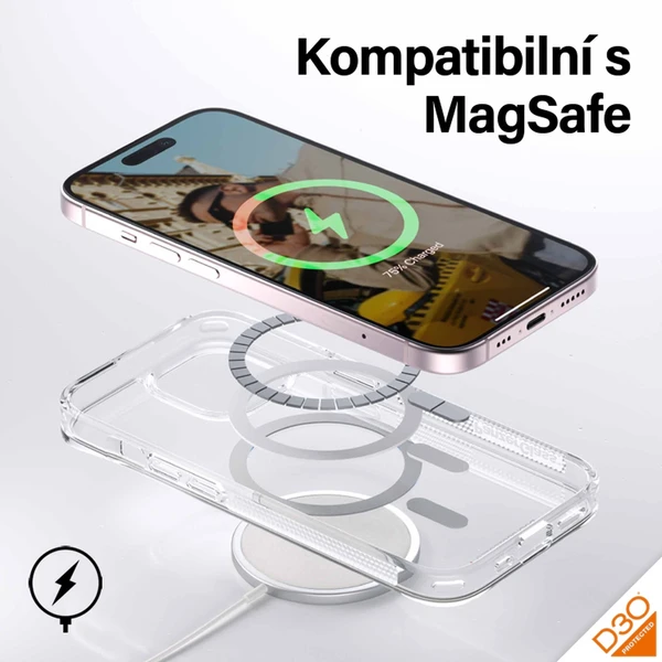PanzerGlass HardCase MagSafe D30 Apple iPhone 15 - Puzdra - Obrázok Q6TS100501