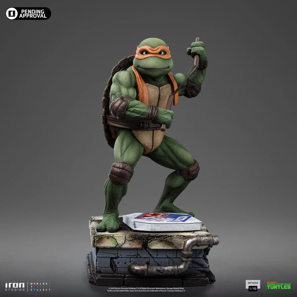 Soška Iron Studios Art Scale 1/10 TMNT Movie - Michelangelo - Sochy a sošky - Obrázok Q6YA000L01