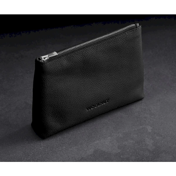Woolnut Leather Pouch kožené púzdro čierne - Organizéry - Obrázok Q768000701