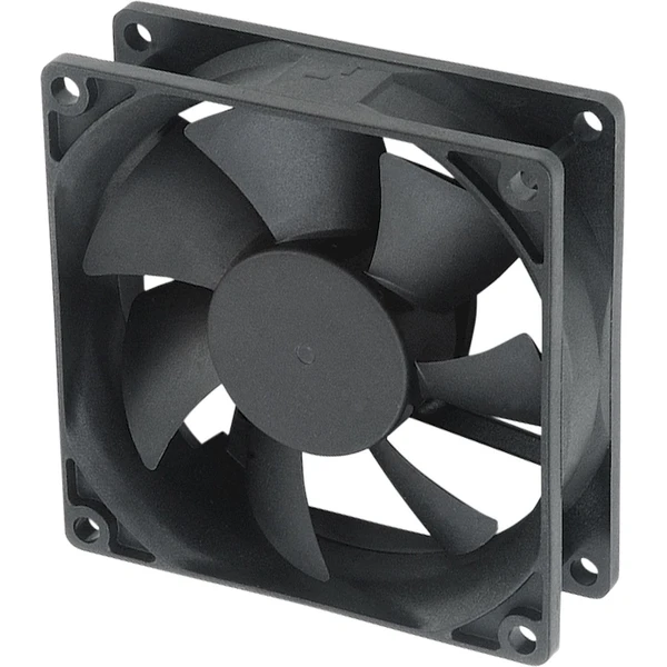Akasa 80x80x25 čierny Low speed OEM - Ventilátory pre PC - Hlavný obrázok