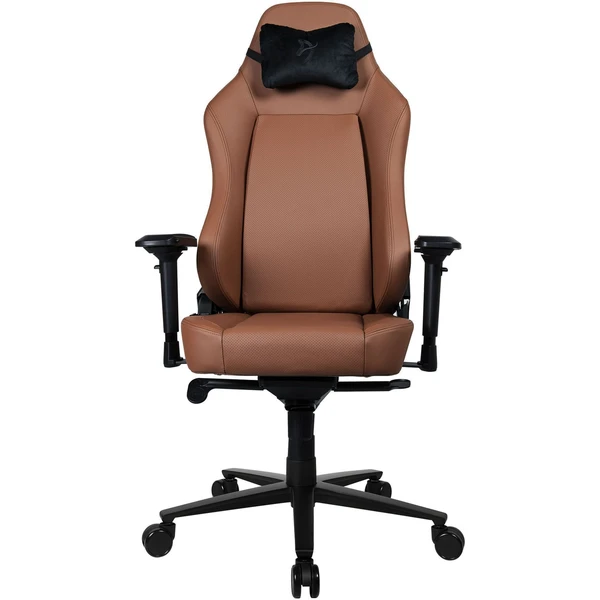 AROZZI PRIMO PREMIUM LEATHER herná stolička hnedá - Stoličky - Obrázok Q7C6000K01